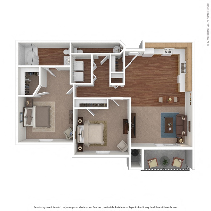B - Oakridge floor plan